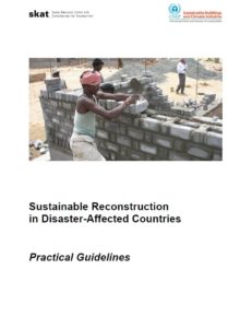 Book Cover: Sustainable Reconstruction in Disaster-Affected Countries