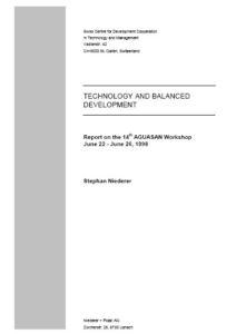 Book Cover: Technology and balanced development