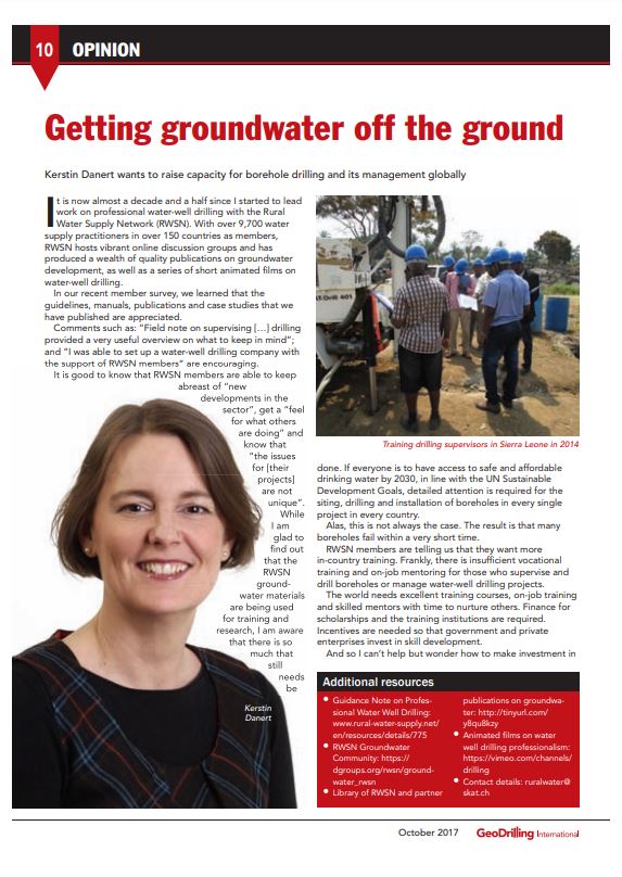 Book Cover: Getting groundwater off the ground